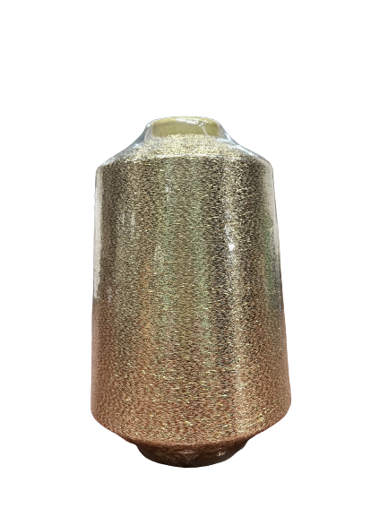 Bobine de fil lurex or