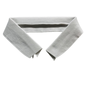 Col pour polo blanc