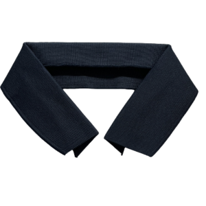 Col pour polo bleu marine
