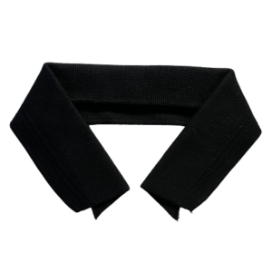 Col pour polo noir ottoman
